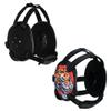 ROAR-INT Kid's Ear Guard BJJ Grappling Head Guard Adjustable Wrestling Headgear For Boys and Girls Earguard MMA Jiu Jitsu (Tiger/Black (2Pcs)) view 2