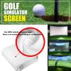 TREEYX Golf Training Projection Screen,HD Golf Simulator Impact Screen,Golf Projection Screen Training Aid,for Golf Training (300 * 200cm) view 2