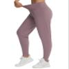 Dragon Fit Joggers for Women with Pockets,High Waist Workout Yoga Tapered Sweatpants Women's Lounge Pants Brown Purple view 2