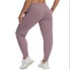 Dragon Fit Joggers for Women with Pockets,High Waist Workout Yoga Tapered Sweatpants Women's Lounge Pants Brown Purple view 4