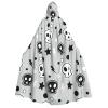 nanger Skull And Stars Unisex Adult Hooded Cloak, Halloween Cosplay Costume Witch Hood Robe Vampire Party Costume view 1