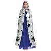 nanger Skull And Stars Unisex Adult Hooded Cloak, Halloween Cosplay Costume Witch Hood Robe Vampire Party Costume view 2