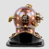 HISTORICAL HANDICRAFT Divers Helmet Solid Steel & Brass Scuba Diving Helmet Vintage Marine18 W/Base view 4