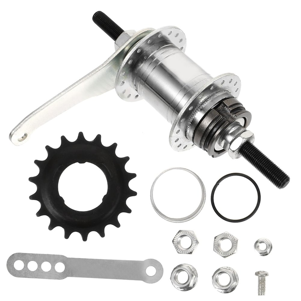 BRIGHTFUFU Bike Rear Brake Hub Assembly for and Mountain Bikes Multi-Functional Design for Enhanced Stability and Control