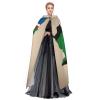 nanger South Sudan Flag Map With Yellow Star Unisex Adult Hooded Cloak, Halloween Cosplay Costume Witch Hood Robe Vampire Party Costume view 3