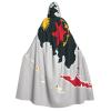 nanger Papua New Guinea Flag Map01 Unisex Adult Hooded Cloak, Halloween Cosplay Costume Witch Hood Robe Vampire Party Costume view 1