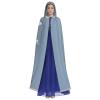 nanger Uruguay Flag Map02 Unisex Adult Hooded Cloak, Halloween Cosplay Costume Witch Hood Robe Vampire Party Costume view 2