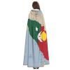 nanger The Composition Of Timor-Leste Unisex Adult Hooded Cloak, Halloween Cosplay Costume Witch Hood Robe Vampire Party Costume view 4