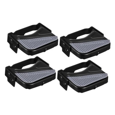 Anneome 2pairs Folding Rear Pedals Skid Bike Pedals Replacement for Electromobile Sturdy Treadles