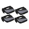 Anneome 2pairs Folding Rear Pedals Skid Bike Pedals Replacement for Electromobile Sturdy Treadles view 1