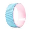 WOONEKY Yoga Wheel for Backbend Support Durable Yoga Circle for Stretching Strengthening and Pain Relief Beginners and Advanced Users Blue view 1