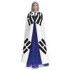 nanger Flag Of Republic Of Korea Unisex Adult Hooded Cloak, Halloween Cosplay Costume Witch Hood Robe Vampire Party Costume view 2