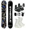 Symbolic Arctic Kids 2025 Snowboard & Bindings & Choice Boots Complete Package Set (5 Kid Lamar J Boot(nio26)+Bindg, 120cm Arctic Rocker) view 1