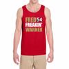 Red San Francisco Fred Warner Fred Freakin Warner Tank Top Adult Large view 1