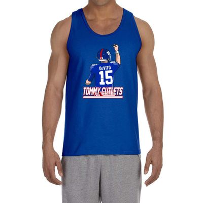 Blue New York Tommy DeVito Tommy Cutlets Tank Top Adult Medium