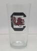 Boelter Brands Licensed NCAA Letterman 16oz Pint Glass (South Carolina Gamecocks) view 2