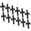 VANZACK 12pcs Trampoline Pole Gap Spacers Durable Washers for Enhanced Stability and -Shaped Enclosure Accessories for Outdoor Trampolines Replacement Parts view 1