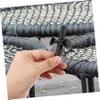 VANZACK 12pcs Trampoline Pole Gap Spacers Durable Washers for Enhanced Stability and -Shaped Enclosure Accessories for Outdoor Trampolines Replacement Parts view 2