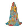 QASNLU Adult Cloak Cape with Machine Washable Cosplay Party Costume Hooded Witch Cloak view 1
