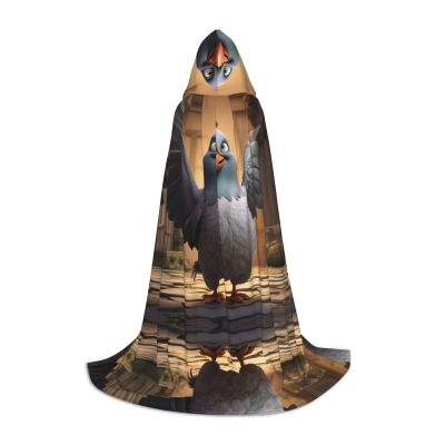 QASNLU Adult Cloak Cape with Machine Washable Cosplay Party Costume Hooded Witch Cloak