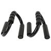 BRIGHTFUFU 1pair S-type Push-up Rack Black Handles for Chest and Abdominal Training Sturdy Fitness Equipment for Men for Calisthenics and Home Workouts view 1