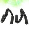 BRIGHTFUFU 1pair S-type Push-up Rack Black Handles for Chest and Abdominal Training Sturdy Fitness Equipment for Men for Calisthenics and Home Workouts view 2