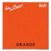 Simonis 860 Pool Billiard Table Cloth - Pre-Cut Rails - Authorized Dealer (Orange, 9 ft) view 1