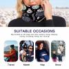 Augenstern Winter Neck Warmers Goth-witch-creepy-halloween Unisex Reusable Neck Gaiter Daily Bandana Balaclava view 4