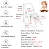 MZZKFC Backless Yoga Chair for Push-Ups/Core Workouts, Balance Handstand Training Tool with 12.2 in Removable Lumbar Support, Foldable Yoga Auxiliary Chair(Gray) view 2