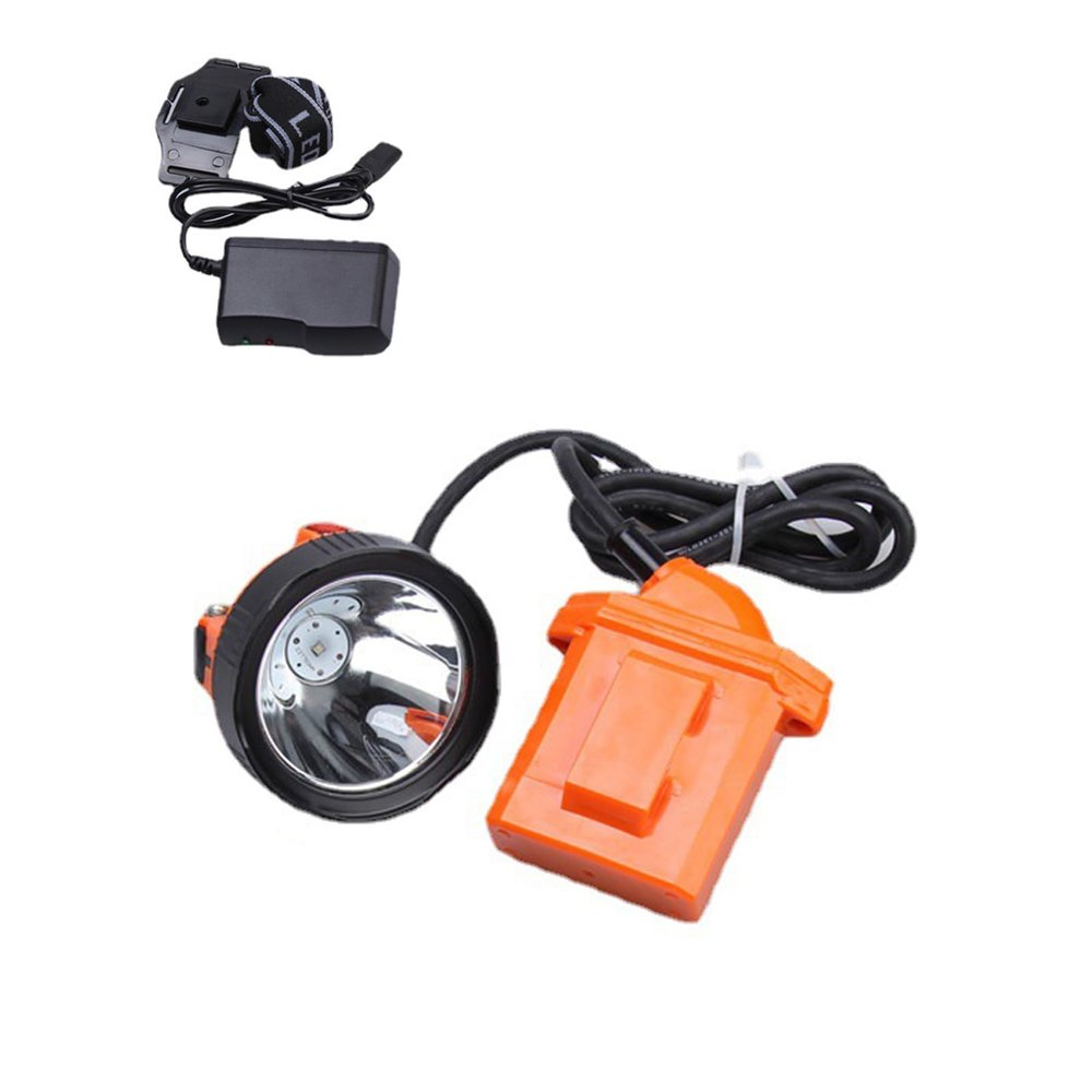 BAIYITONGDA Superbright Headlight Safety Mining Headlamp, Led Mining Light Rechargeable Coal Mine Lamp Explosion Proof Mining Light Waterproof,Underground Headlamp for Hard Hat