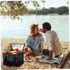 Cooler Bag Box Insulated Picnic Lunch Bag Food Delivery Cool Box Grocery Shopping Bags for Camping BBQ Shopping Fishing 28L Picnic Bag Lunch Bag Insulated Cooler Bag Cool Bag view 4