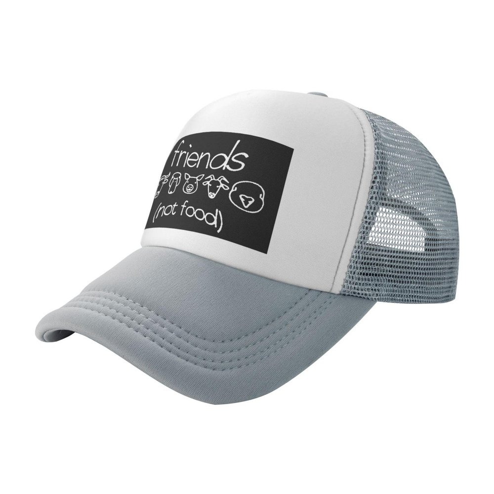 Animal Lover Rights Rescue Vegan Mesh Back Trucker Cap Baseball Cap