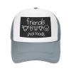 Animal Lover Rights Rescue Vegan Mesh Back Trucker Cap Baseball Cap view 2