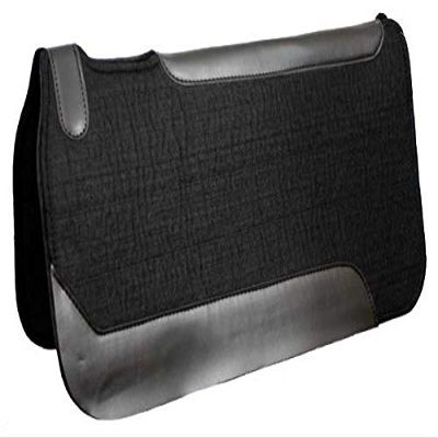AD Saddlery Horse Saddle Felt Pad Western Comfort Equestrian Trail Hand Cutback Felt Work Woolen Horse Saddle Pad Felt Pad Size: 32" L x 31" W x 1" Thickness in inches FP101
