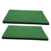 Gogogmee 2pcs Golf Swing Practice Mat Hitting Mat Grass Carpet Realistic Artificial Turf for Indoor Golf Practice view 1