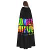 BYOBLU Dunder Mifflin INC Paper Company Unisex Hooded Cloak Cape for Christmas Halloween Cosplay Costumes Black view 4