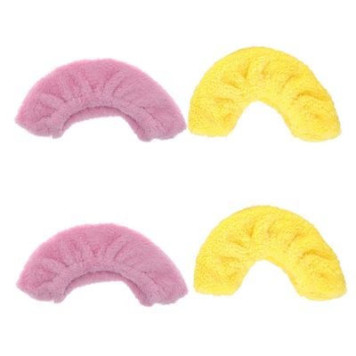 NULYLU 2pairs Boy Girl Elastic Skate Blade Covers Plush Water Absorption for Ice Skating Protects Blades from and Chipping Fits Youth