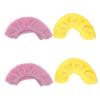 NULYLU 2pairs Boy Girl Elastic Skate Blade Covers Plush Water Absorption for Ice Skating Protects Blades from and Chipping Fits Youth view 1