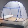 GYZOUKA Foldable Bed Net Tent Stable Mesh Cool Night Sleep for Student Beds Camping with Quick Installation Portable Folding Design (150x200x150cm/59.1x78.7x59.1in)