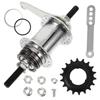 BCOATH 1set Reverse Brake Hub for Bikes Ergonomic Back Brake Replacement Stylish Bicycle Rear Hub for Mountain and Track Bikes and Stable Design view 1