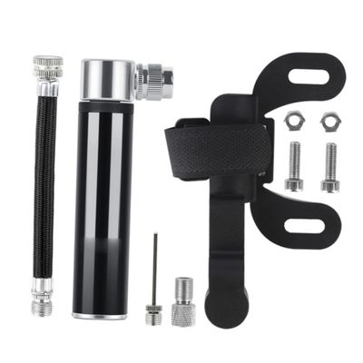 Mini Portable Manual Inflator, Bike Tire Pump Aluminum Alloy