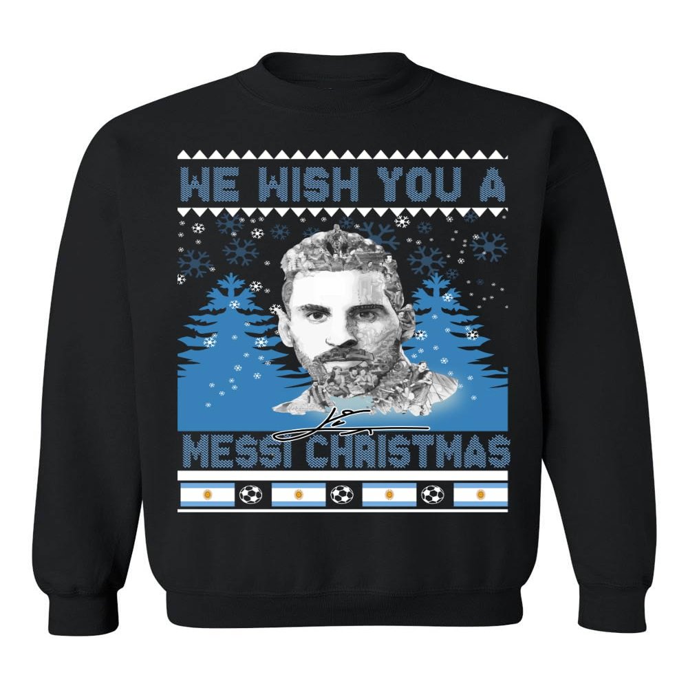 ALLNTRENDS Christmas Ugly Sweater Collection 2024 Cool Xmas Sweatshirts (3XL, Argentina)