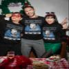ALLNTRENDS Christmas Ugly Sweater Collection 2024 Cool Xmas Sweatshirts (3XL, Argentina) view 4