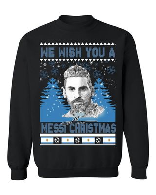 ALLNTRENDS Christmas Ugly Sweater Collection 2024 Cool Xmas Sweatshirts (M, Argentina)