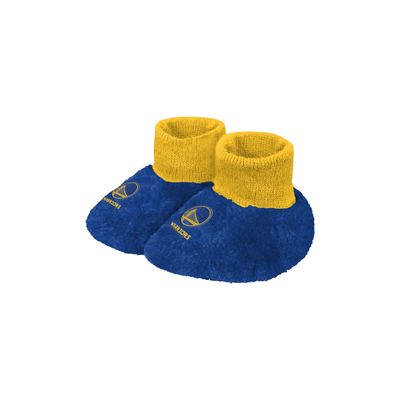 FOCO - NBA Big Logo Infant Baby Bootie Slipper Socks (Golden State Warriors, Medium)