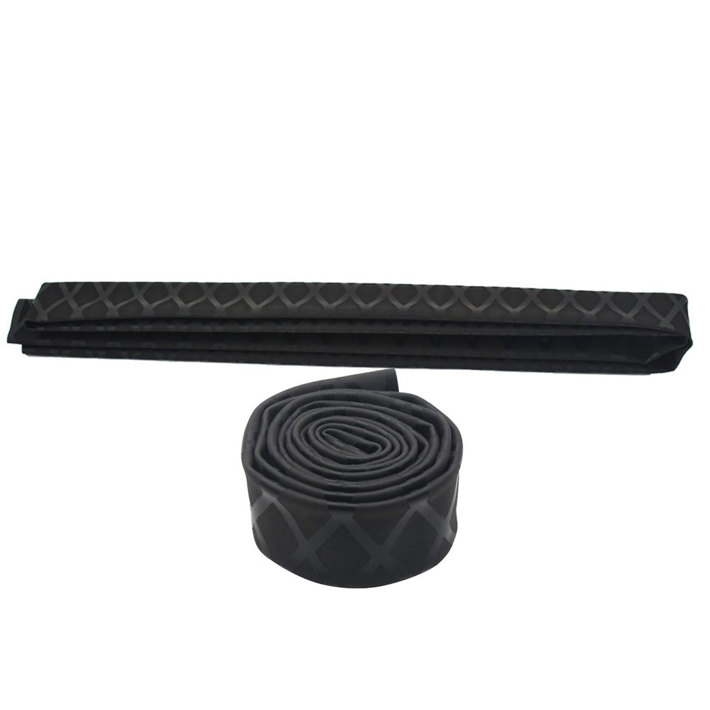 TINVHY Heat Shrinkable Tube 1 m 6 Black 25mm Heat Shrink Tubing Fishing Warp Tubes for Fishing Rods Selfie Sticks Badminton Rackets