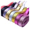 NORAZE 1 pair 1 cm Width Colorful Shoelaces Trendy Bright Colorful Shoelaces Sneaker White Casual Sports Leather Shoes Laces(Light Green,160cm) view 2