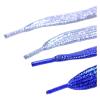 NORAZE 1 pair 1 cm Width Colorful Shoelaces Trendy Bright Colorful Shoelaces Sneaker White Casual Sports Leather Shoes Laces(Light Green,160cm) view 4