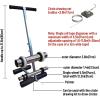 Basketball Court Marking Kit for Concrete, Hand Push Floor Marking Tool, Adjustable Playing Field Line Striping Machines, Court Line Tape Machine, Basketball Court Line Kit for Asphalt, Road Warning view 3