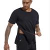 Landofgenie Post-Surgery Tear Away Snap Shirt Recovery Top Black 2XL view 3